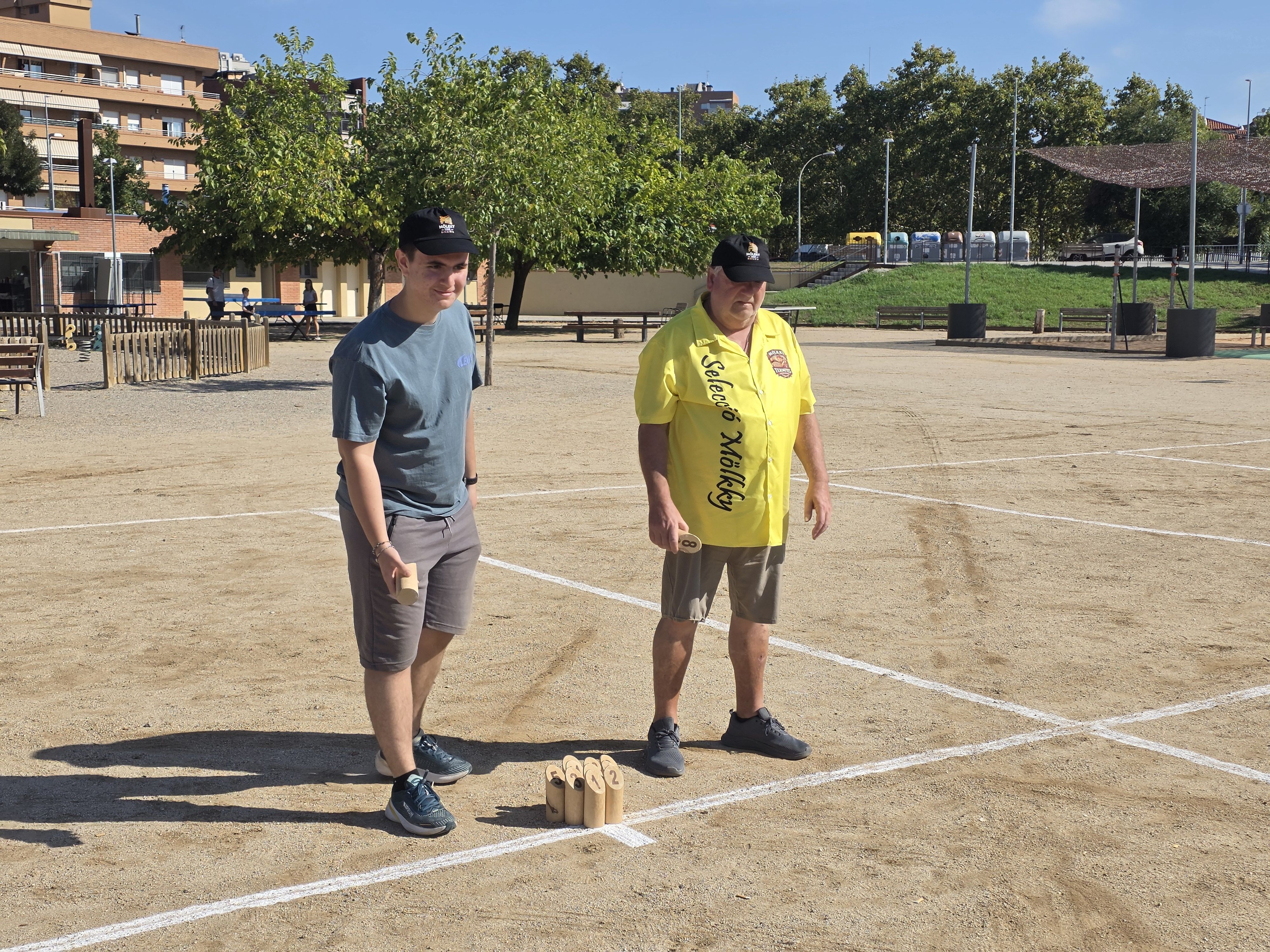 Cerdanyola estrena el primer Tour Català de Bitlles Mölkky. FOTO: Marc Mata