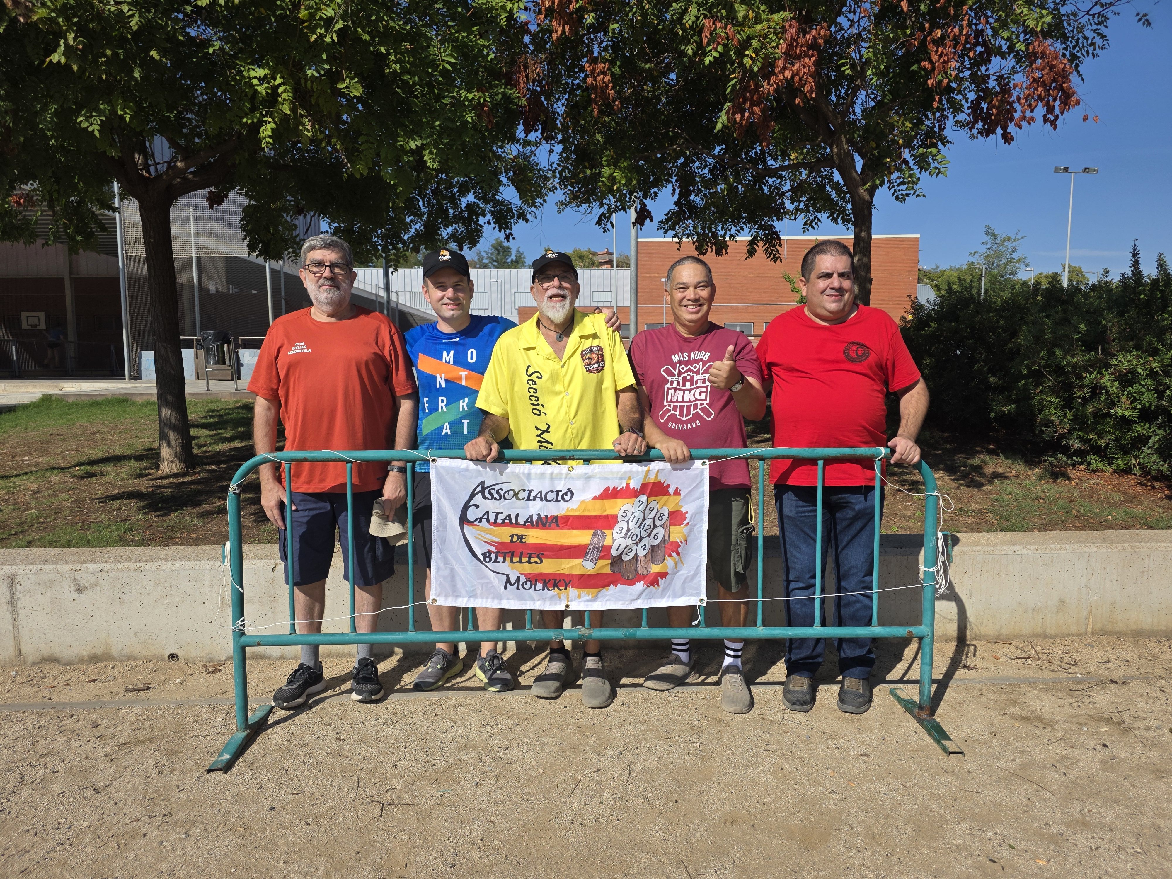Cerdanyola estrena el primer Tour Català de Bitlles Mölkky. FOTO: Marc Mata