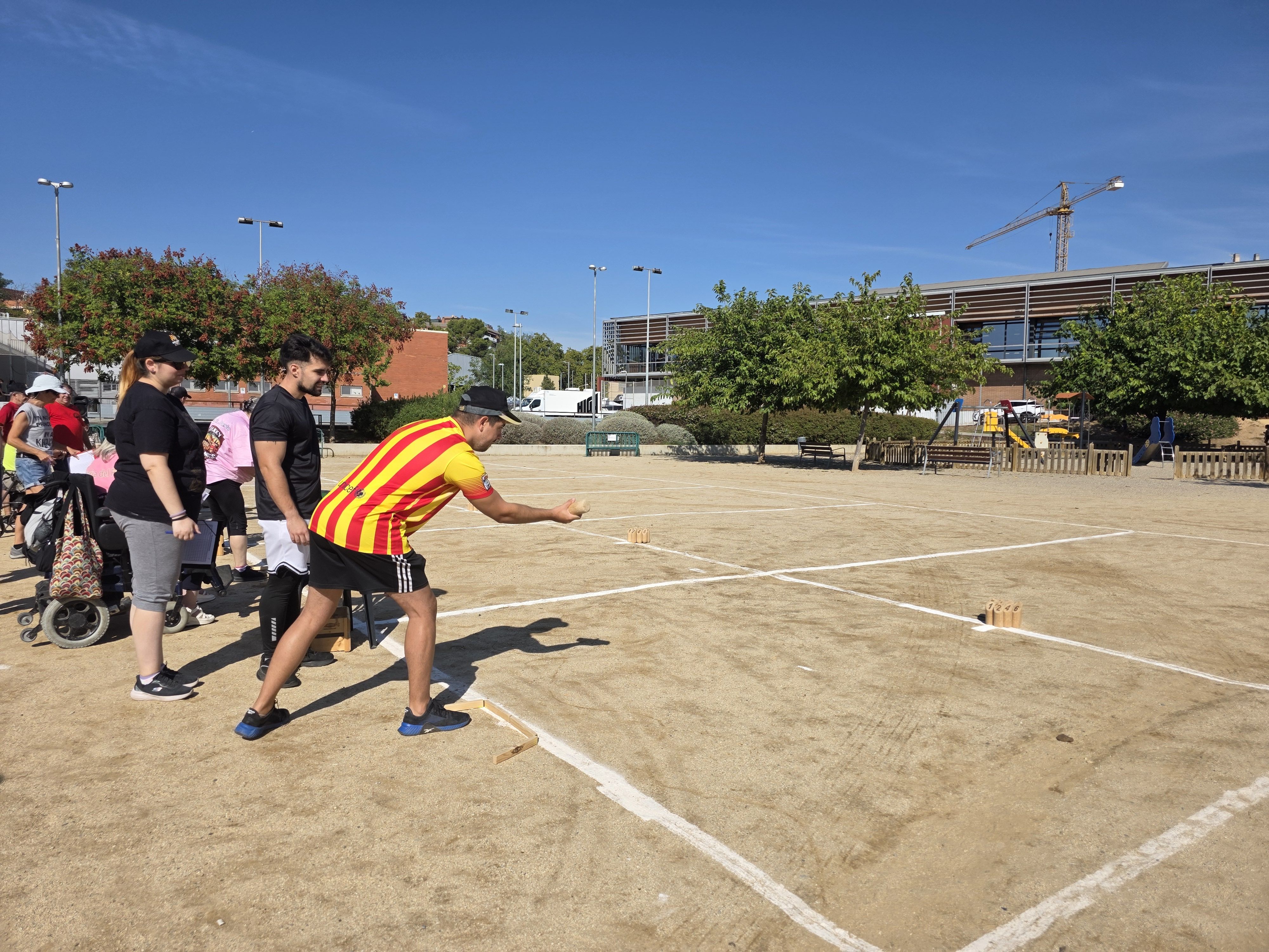 Cerdanyola estrena el primer Tour Català de Bitlles Mölkky. FOTO: Marc Mata