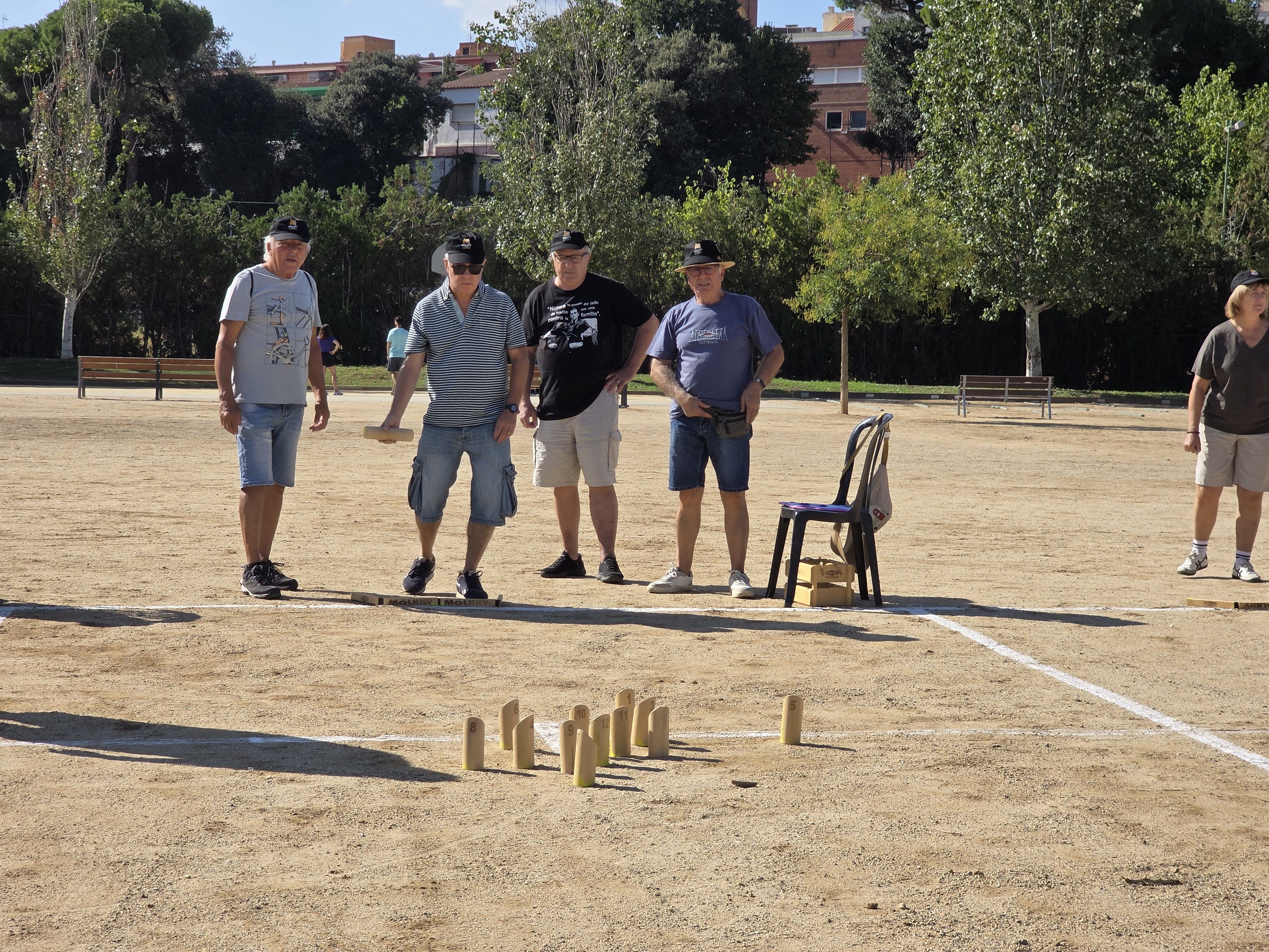 Cerdanyola estrena el primer Tour Català de Bitlles Mölkky. FOTO: Marc Mata