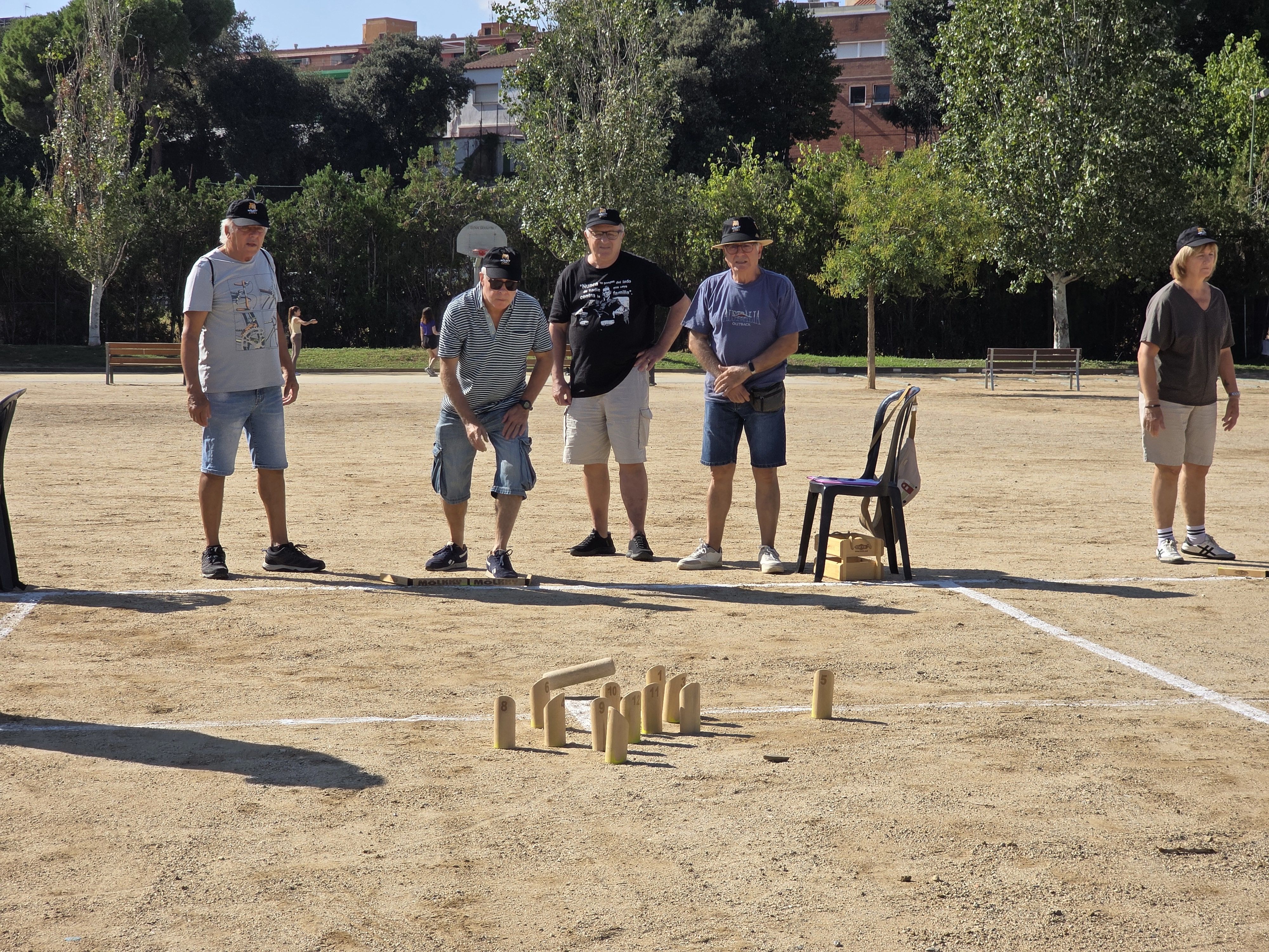 Cerdanyola estrena el primer Tour Català de Bitlles Mölkky. FOTO: Marc Mata