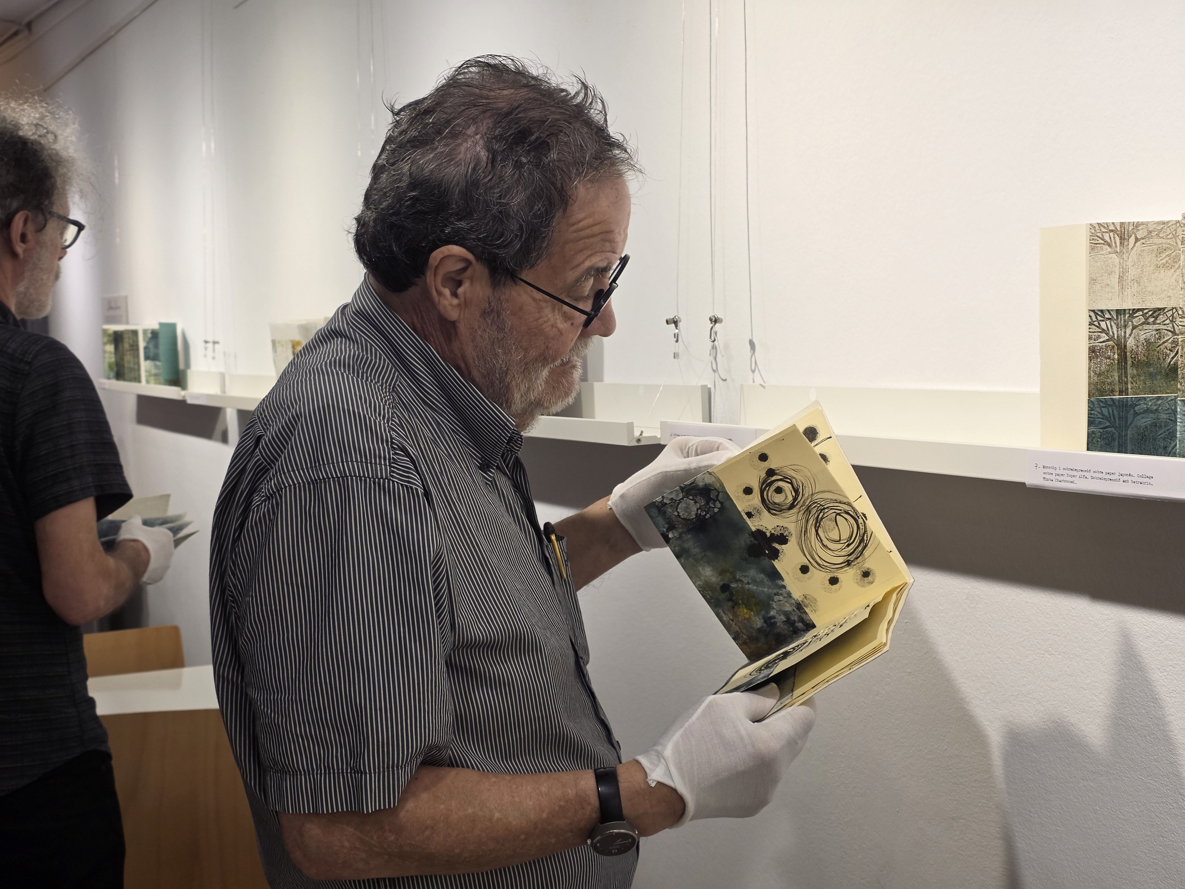 'Llibres Lliures', una exposició de Marutxi Beaumont. FOTO: Marc Mata
