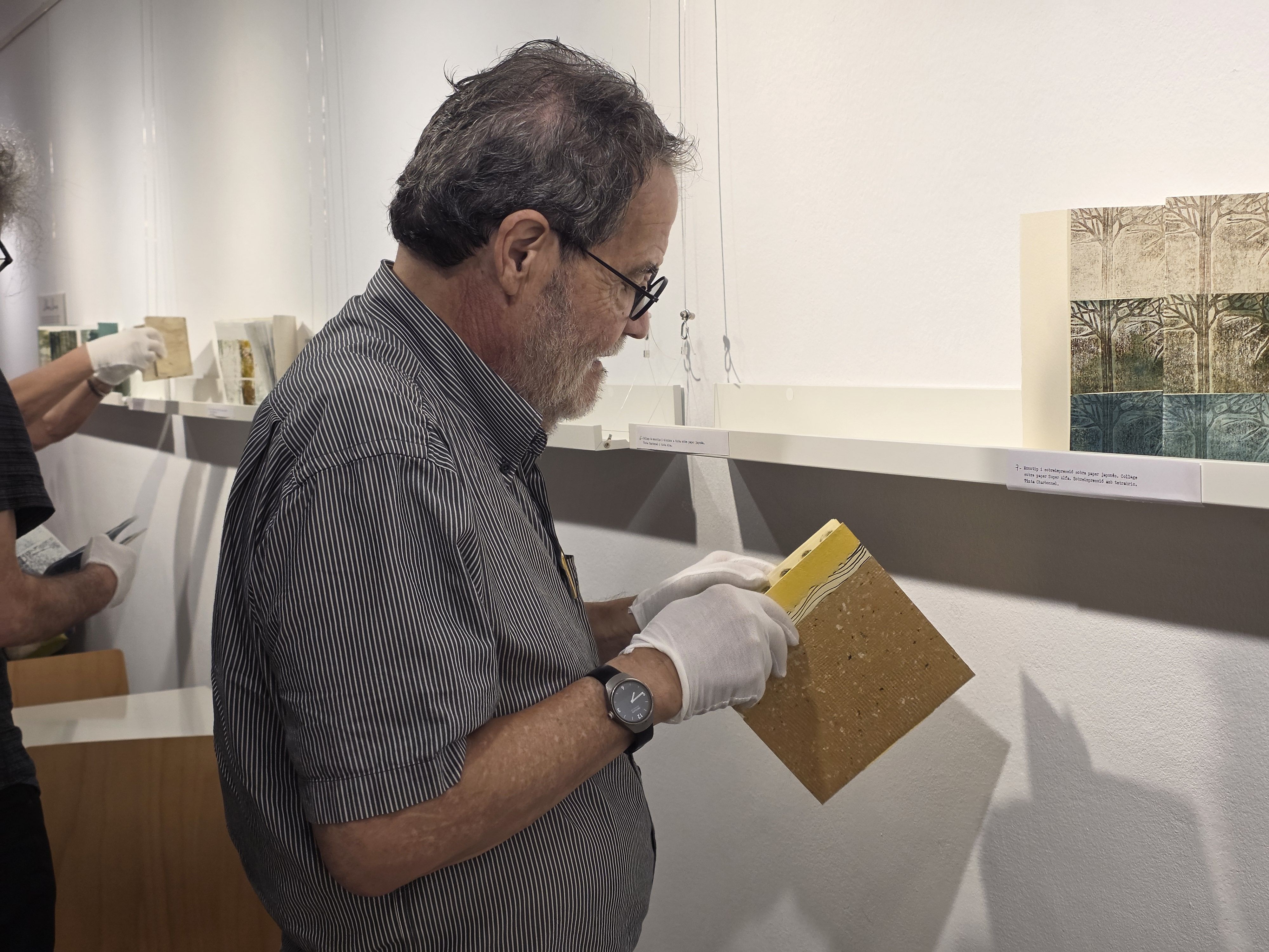 'Llibres Lliures', una exposició de Marutxi Beaumont. FOTO: Marc Mata