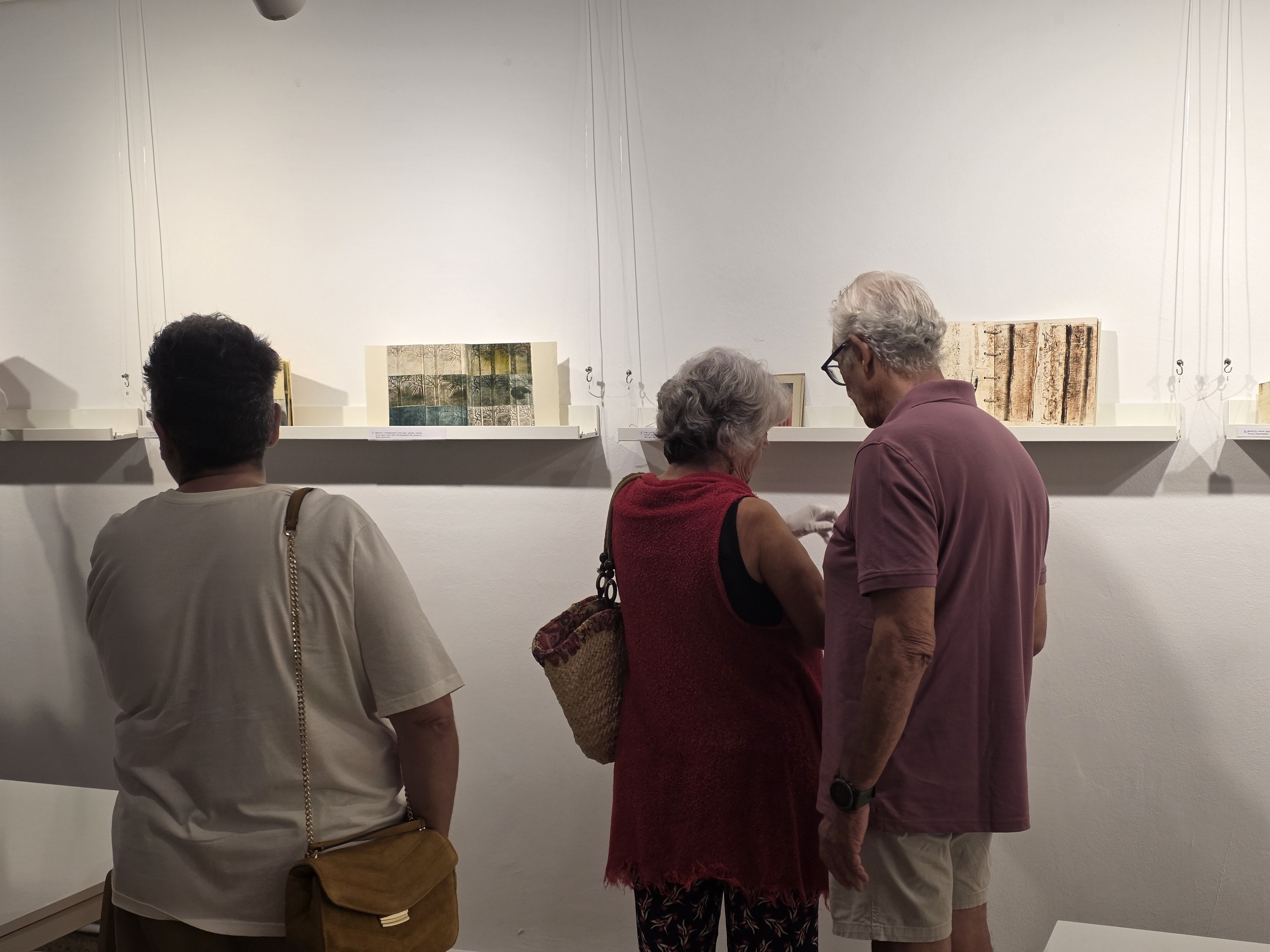 'Llibres Lliures', una exposició de Marutxi Beaumont. FOTO: Marc Mata