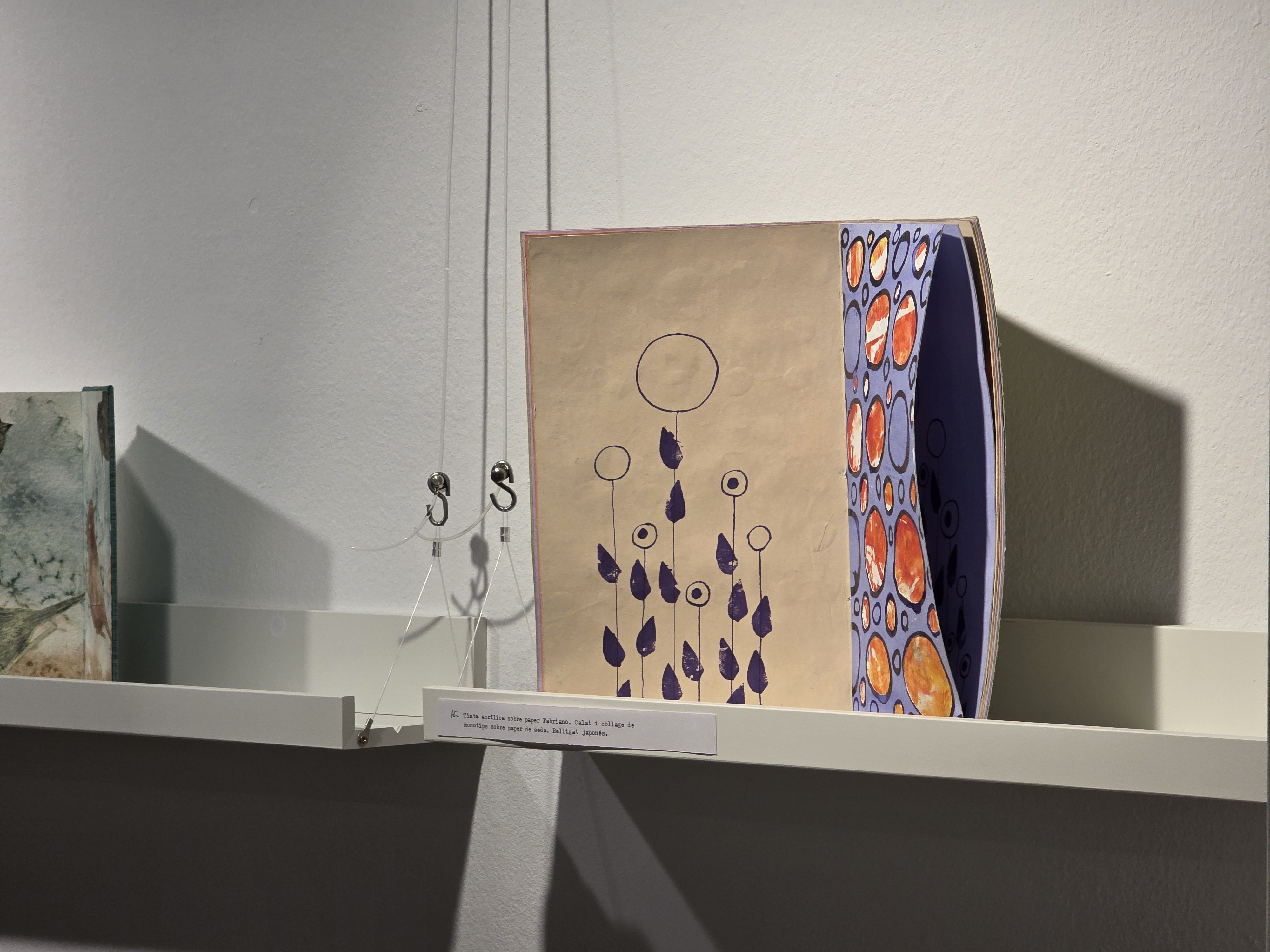 'Llibres Lliures', una exposició de Marutxi Beaumont. FOTO: Marc Mata