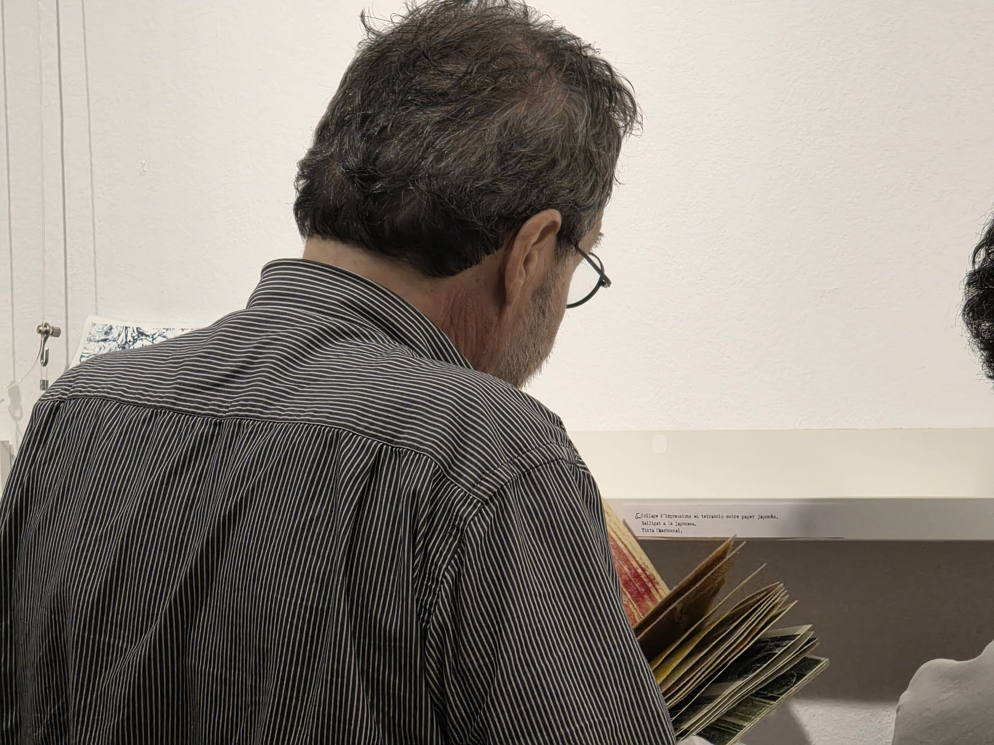 'Llibres Lliures', una exposició de Marutxi Beaumont. FOTO: Marc Mata