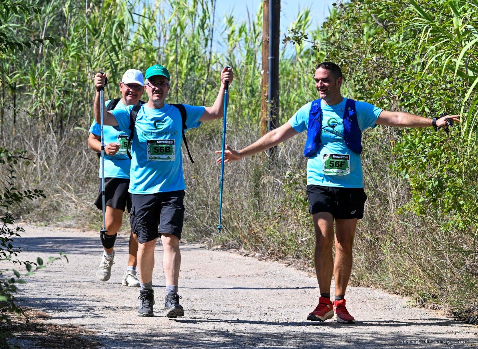 La Som Vallès Trail es disputa en equips i amb esperit solidari. FOTO Jordi Prades (AFOCER)