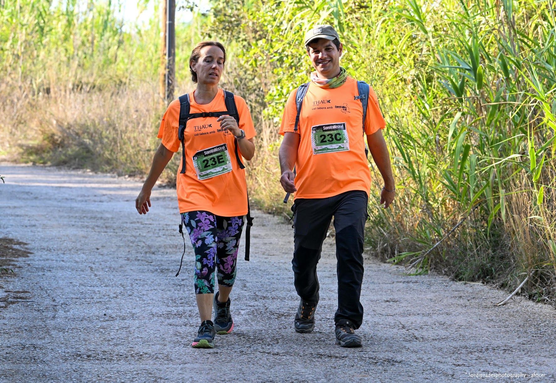 La Som Vallès Trail també s'ha viscut a ritme de caminada. FOTO Jordi Prades (AFOCER)