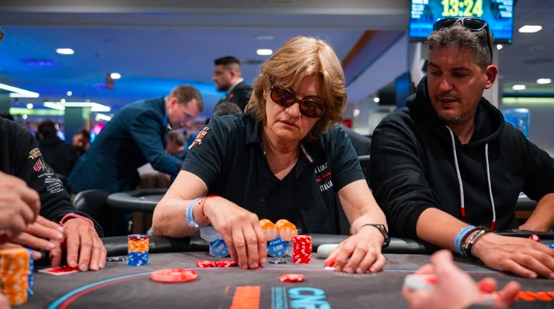 Marga González, jugadora internacional de pòquer Texasl Holdem