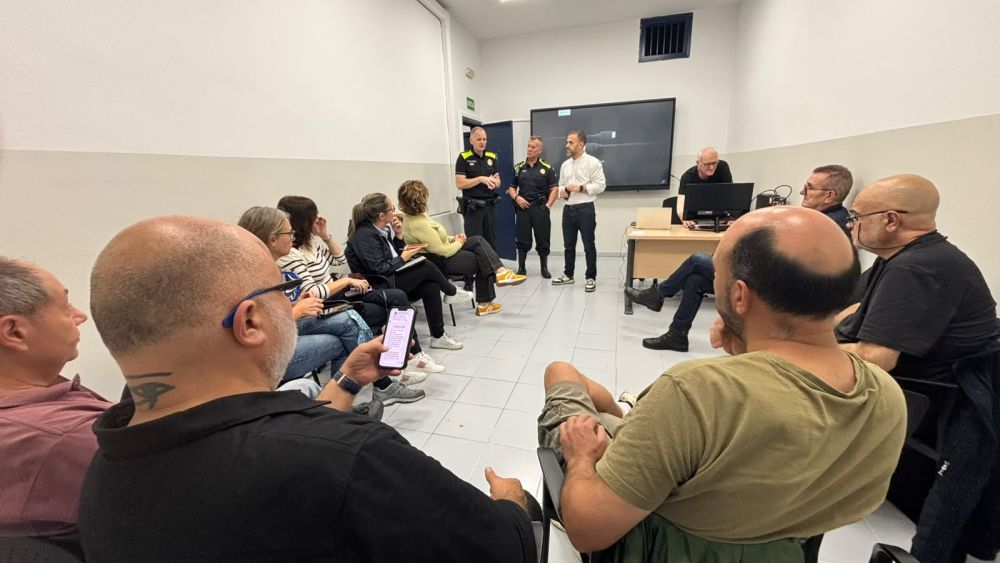 Reunió del comité d'emergència dissabte 4 d'octubre. FOTO: Ajuntament de Cerdanyola