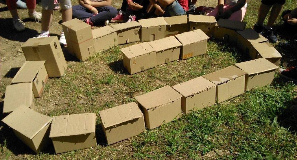 Activitat familiar sobre l’urbanisme i l’arquitectura en època ibèrica. FOTO: CRAC