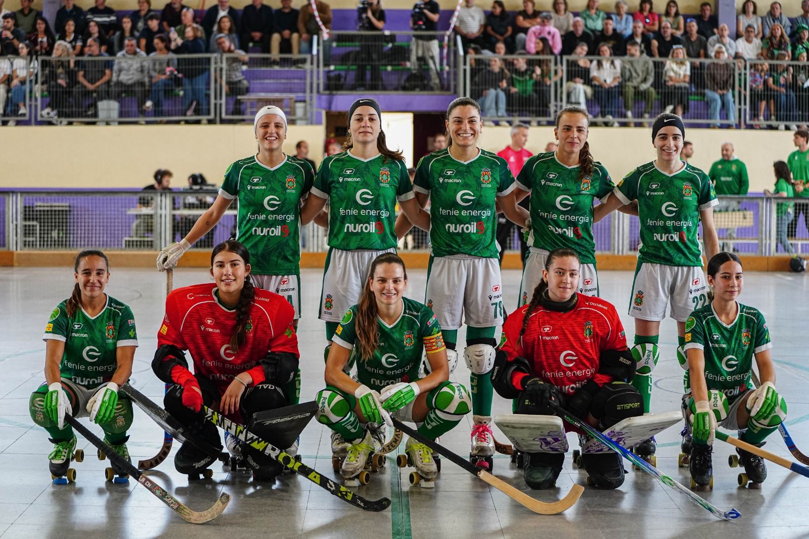 El primer equip femení a la final a 4 de la Lliga Catalana Femenina. Foto: Cedida