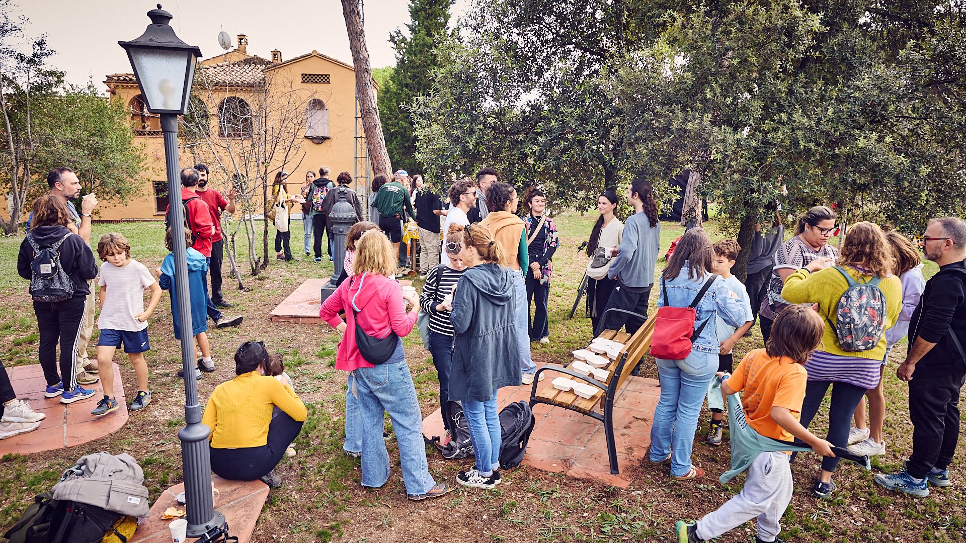 Públic del Bo Festival 2025 a la Casa Amics de la UAB, Torre Vilapuig. Foto: Tristan Perez Martin