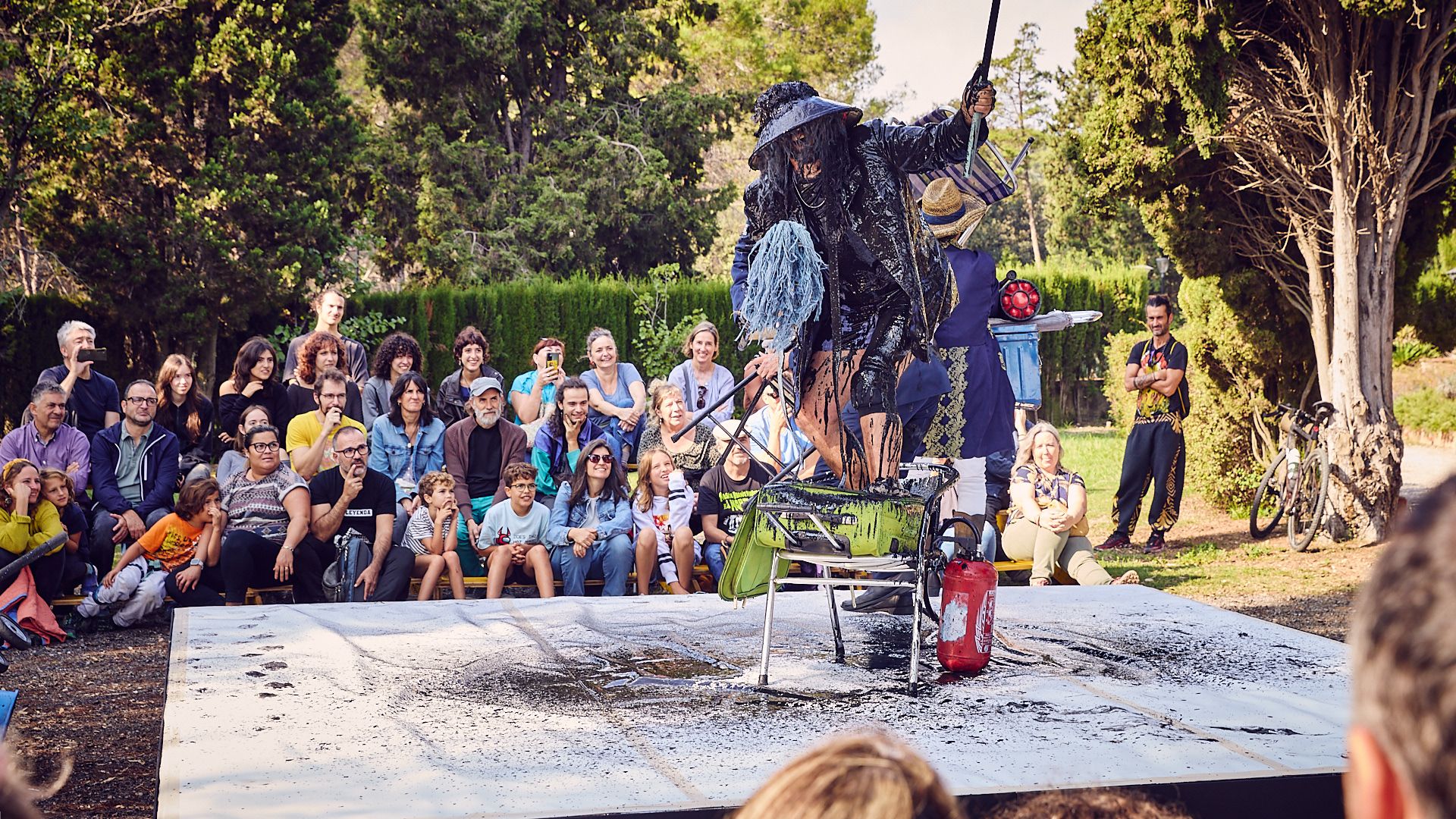 Espectacle del Bo Festival 2025 a Casa Vilapuig. Foto: Tristan Perez Martin