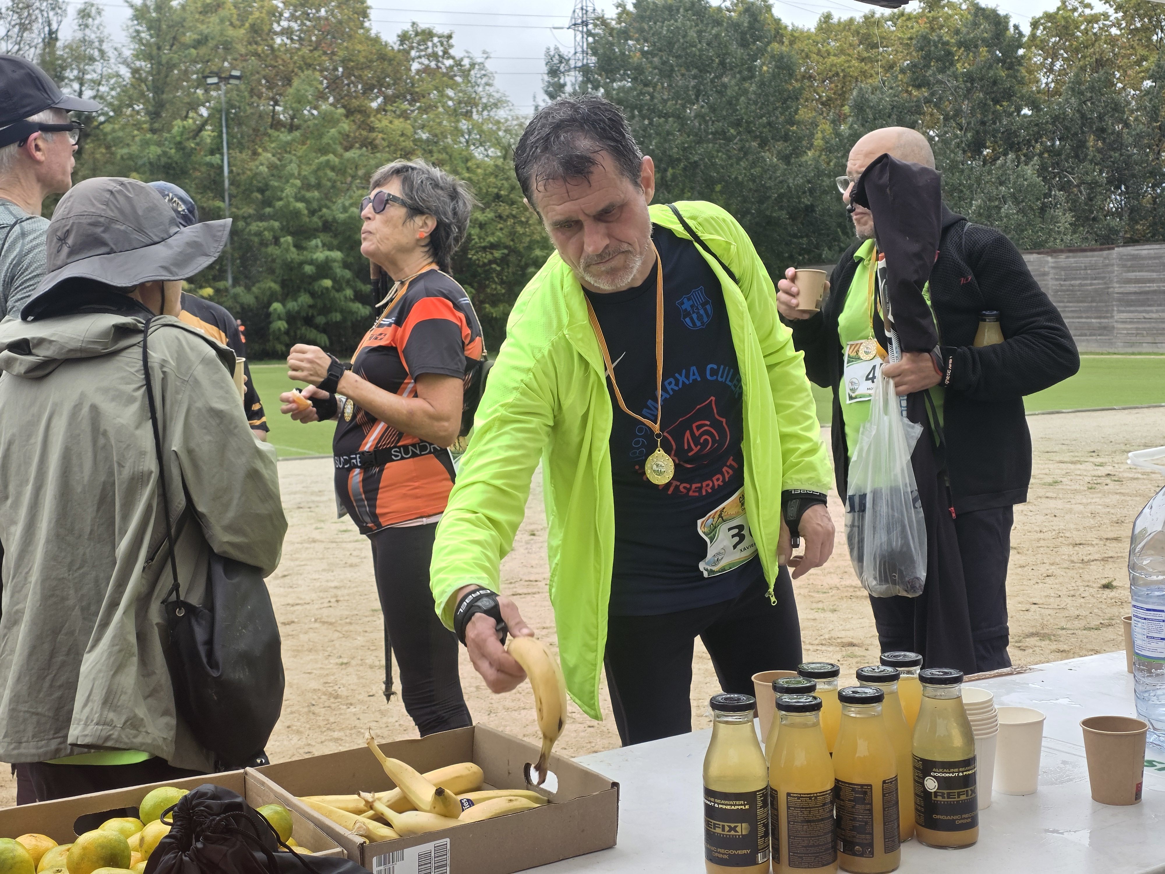 La pluja no ha aturat el Campionat de Catalunya de Marxa Nòrdica “Ciutat de Cerdanyola” . FOTO: Marc Mata