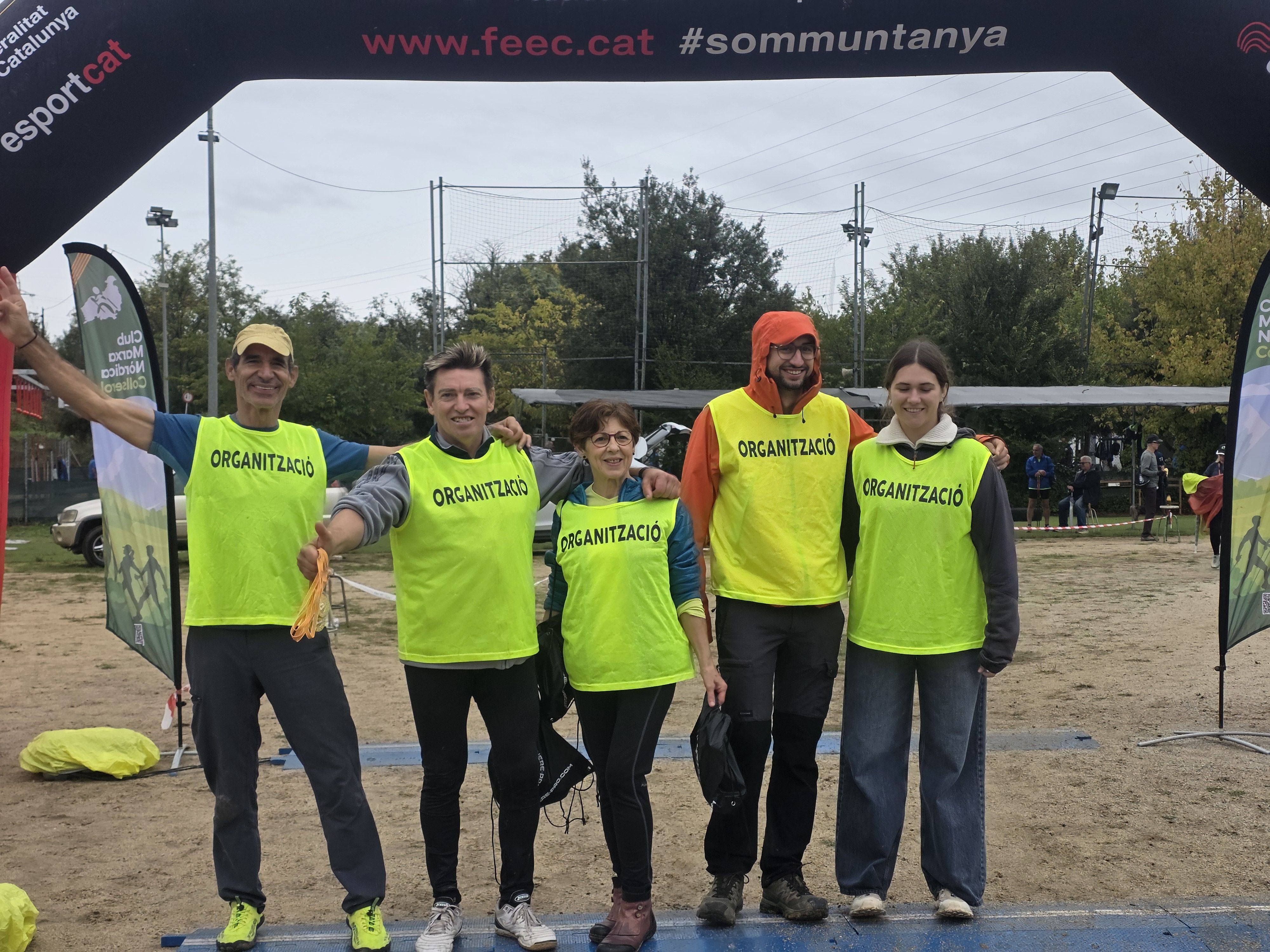 La pluja no ha aturat el Campionat de Catalunya de Marxa Nòrdica “Ciutat de Cerdanyola” . FOTO: Marc Mata