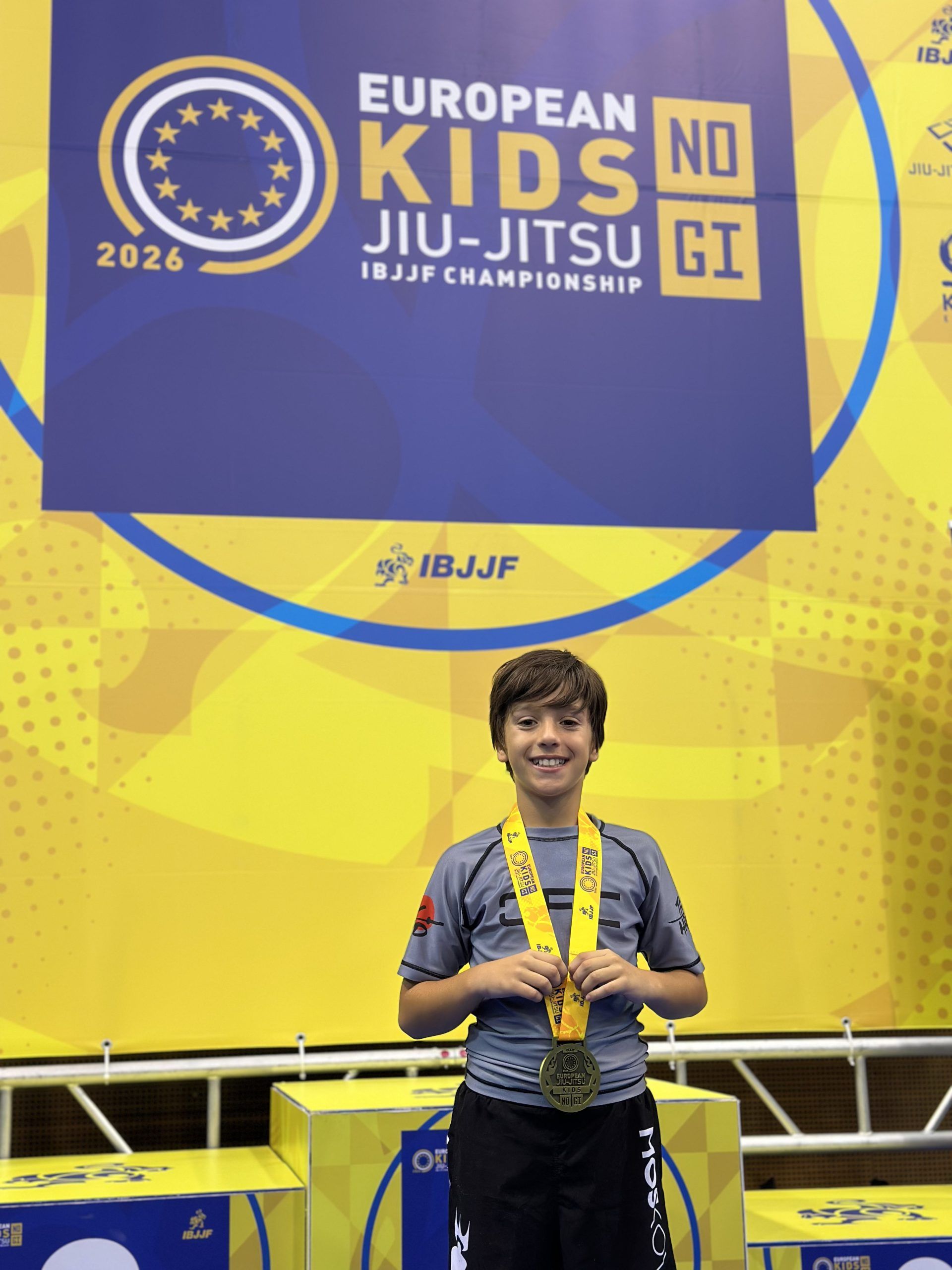 Jaume Torres, amb el bronze aconseguit al Campionat d'Europa de Lisboa. FOTO: CFC