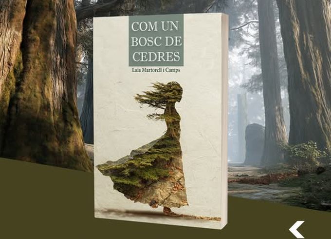 Imatge promocional del llibre 'Com un bosc de cedres'. Foto: Ajuntament